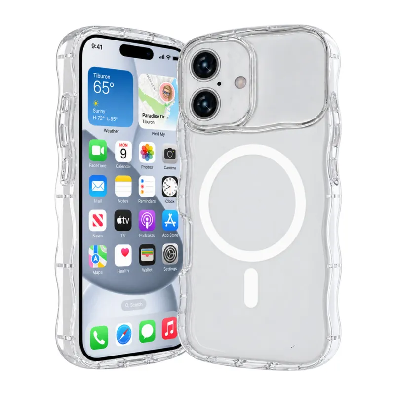Joko Apple iPhone 17 Uyumlu Vev Full Airbag Magsafe Kapak - Şeffaf