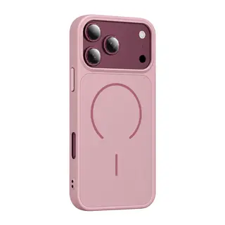 Apple iPhone 18 Pro Max Uyumlu Azus Magsafe Kapak - Pembe