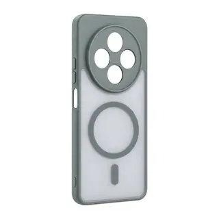 Xiaomi Redmi 14C Loji Magsafe Kapak - Gri