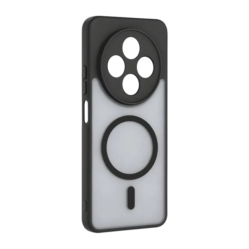 Xiaomi Redmi 14C Loji Magsafe Kapak - Siyah