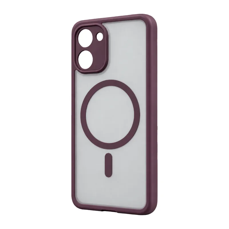 Xiaomi Poco X8 Pro Loji Magsafe Kapak - Bordo