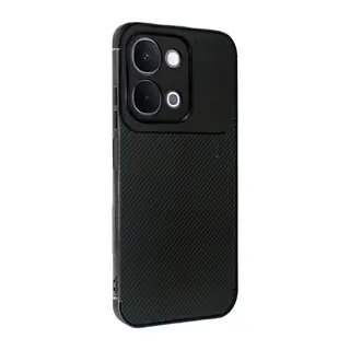 Vivo Y31d Auto Focus Karbon Kapak - Siyah