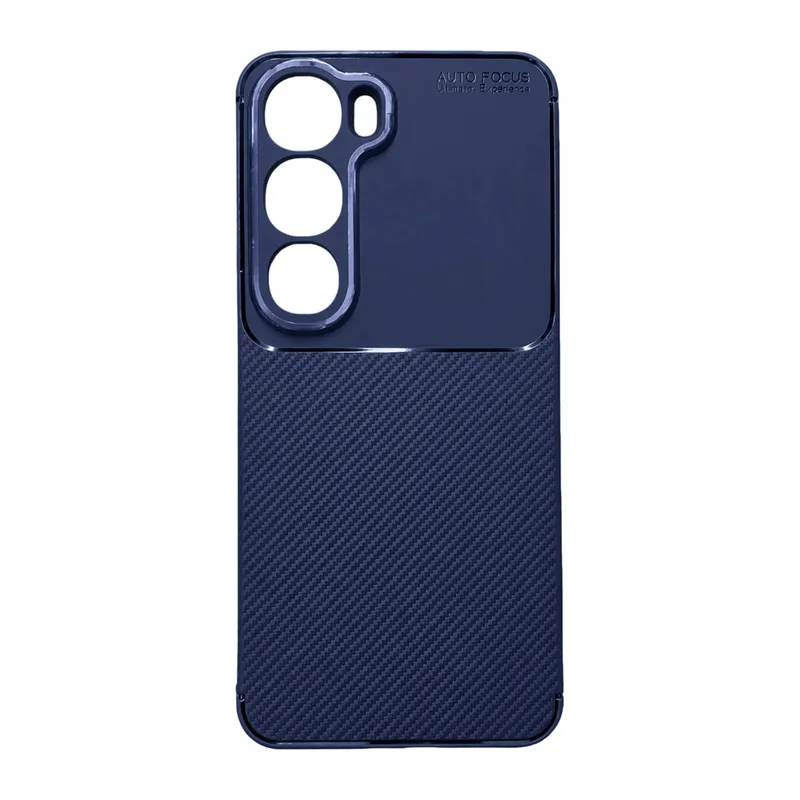 Vivo Y31 5G Auto Focus Karbon Kapak - Lacivert