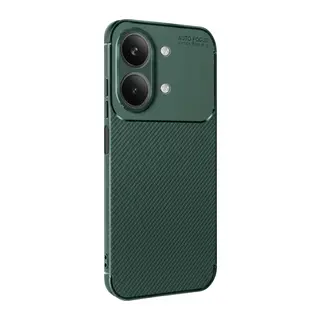 Vivo Y05 Auto Focus Karbon Kapak - Yeşil