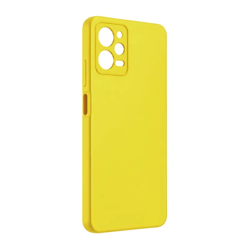 Xiaomi Redmi Note 12 Pro 5G Uyumlu Nano içi Kadife Silikon - Sarı