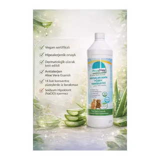 PISY & PISY Antialerjen Aloe Vera Esanslı Konsantre Hipoalerjenik Yüzey Temizleyici (1 L)
