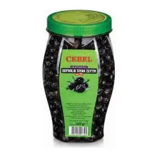 CEBEL SİYAH ZEYTİN İRİ TANELİ 1400 GR