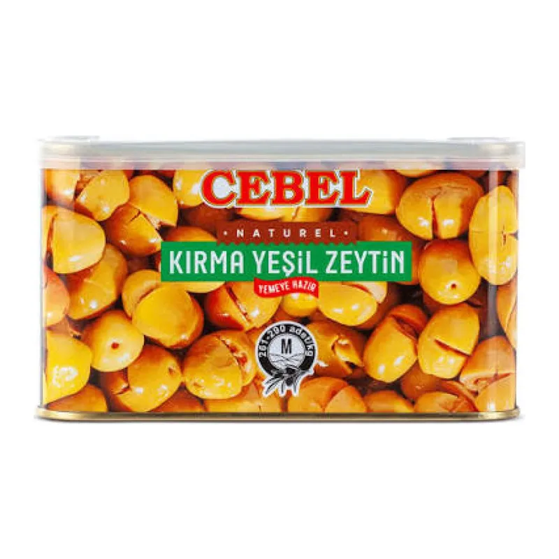 CEBEL YEŞİL ZEYTİN KIRMA 700 GR