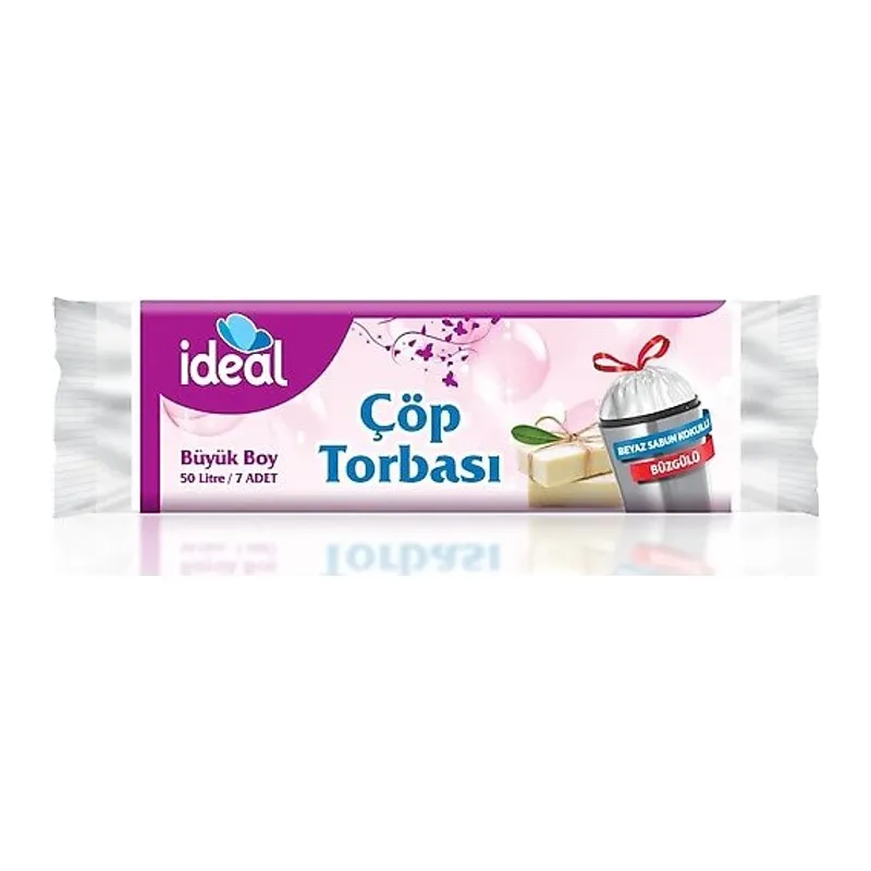İDEAL BÜZGÜLÜ ÇÖP TORBASI B.BOY B.SABUN