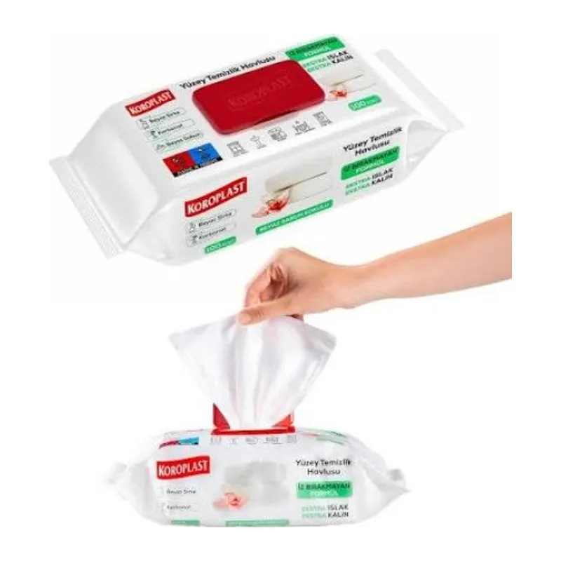 KOROPLAST YÜZEY TEMİZLİK HAVLUSU 100 LÜ