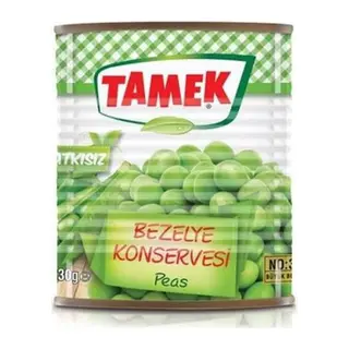 TAMEK BEZELYE TENEKE 850 GR