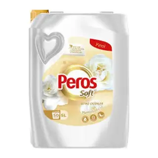 PEROS YUMUŞATICI BEYAZ ÇİÇEKLER 5 LT