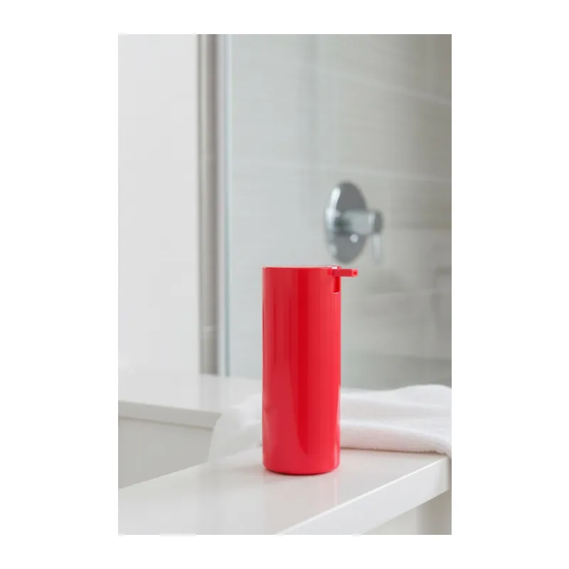 Soft Pembe Şeffaf Akrilik Sıvı Sabunluk 250 ml