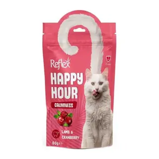 Reflex Happy Hour Sakinleşmeyi Destekleyici Kedi Ödül Maması 60 gr