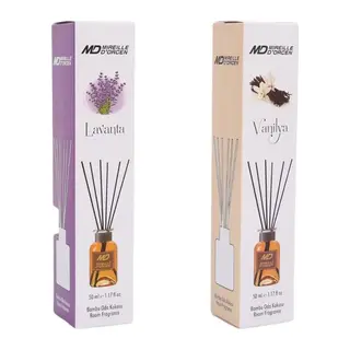 Yuvarlak Şişe Bambu Oda Kokusu 50 ml