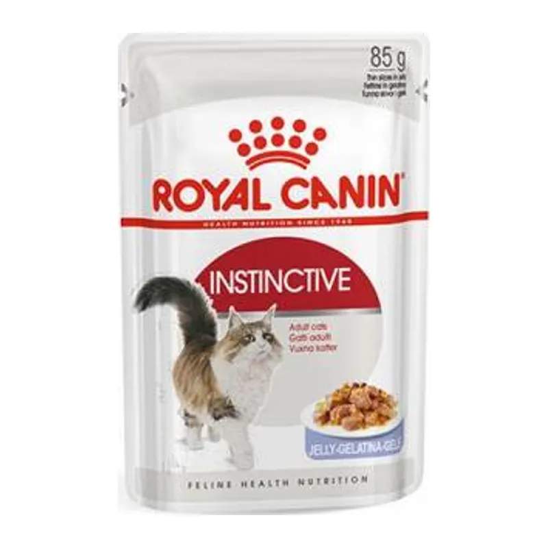 İnstinctive Jelly Pouch Yetişkin Kedi Konservesi 12 Adet 85 Gr