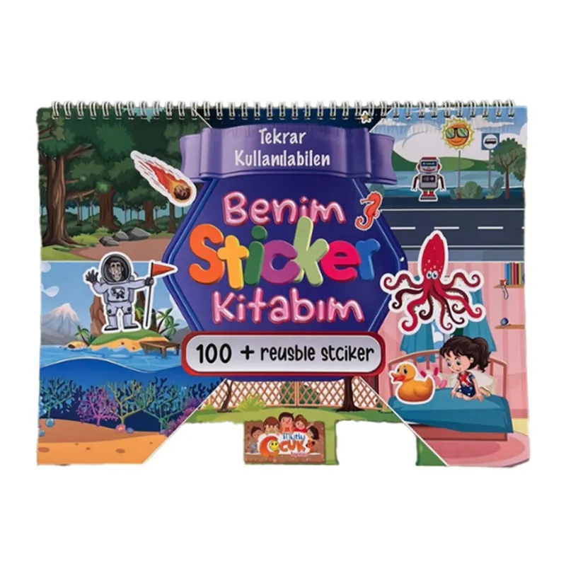 Tükenmeyen Sticker Kitabım