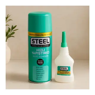 Hızlı Yapıştırıcı 400 ml + 70 g Çok Yüzeyli (MDF, Ahşap, Metal)