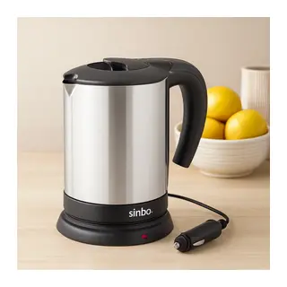 Araç İçi Kettle 24V 0.8L Paslanmaz Çelik 200W