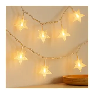 5m LED Yıldız Işık Zinciri - Gün Işığı, Fişli