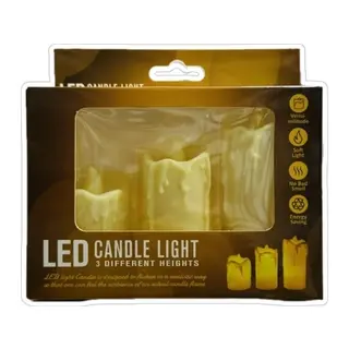 3'li Led Mum