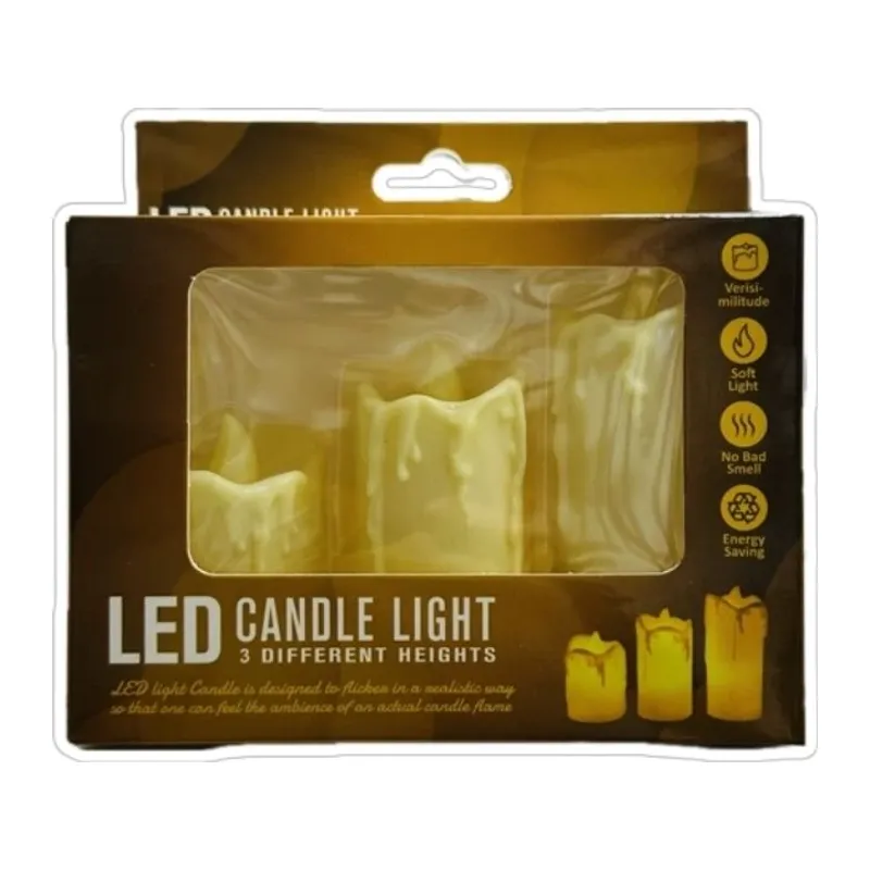 3'li Led Mum