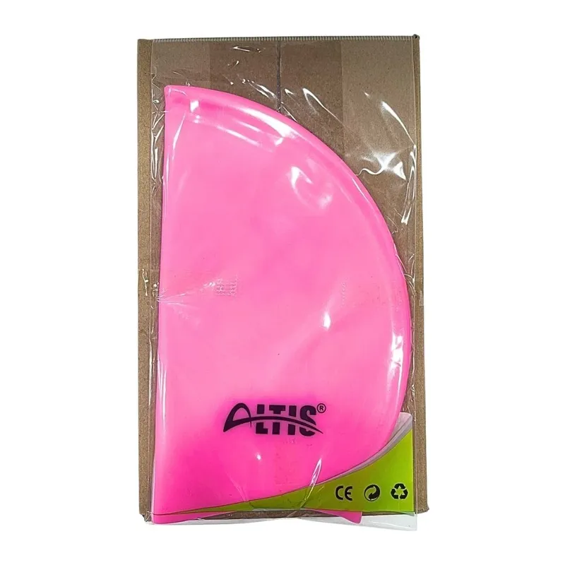 Toz Pembe Silikon Yüzücü Bonesi