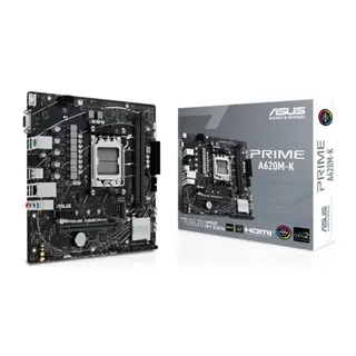 ASUS PRIME A620M-K DDR5 7000MHZ 1XVGA 1XHDMI 1XM.2 USB 3.2 MATX AM5 (AMD AM5 9000/8000/7000 SERİLERİ İLE UYUMLU)