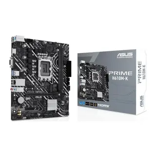 ASUS PRIME H610M-K DDR5 5600MHZ 1XVGA 1XHDMI 1XM.2 USB 3.2 MATX 1700P (12. / 13. VE 14. NESİL İŞLEMCİ UYUMLU)