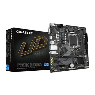 GIGABYTE B760M-H DDR4 3200MHZ 1XVGA 1XHDMI 1XM.2 USB 3.2 MATX 1700P (12. / 13. VE 14. NESİL İŞLEMCİ UYUMLU)