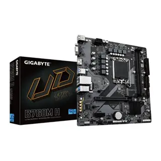 GIGABYTE B760M H DDR5 8000MHZ 1XVGA 1XHDMI 1XM.2 USB 3.2 MATX 1700P (12. / 13. VE 14. NESİL İŞLEMCİ UYUMLU)