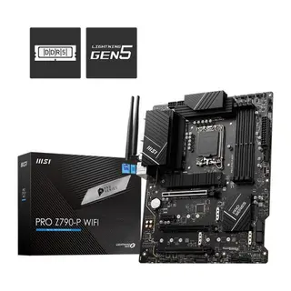 PRO Z790-P WIFI DDR5 7000MHZ 1XHDMI 1XDP 4XM.2 USB 3.2 ATX 1700P (12./ 13. VE 14. NESİL İŞLEMCİ UYUMLU)