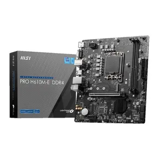PRO H610M-E DDR4 3200MHZ 1XVGA 1XHDMI 1XM.2 USB 3.2 MATX 1700P (12./ 13. VE 14. NESİL İŞLEMCİ UYUMLU)