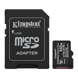 512 GB KINGSTON MICRO SD CL10 SDCS3/512GB