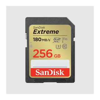 256GB EXTREME PRO SD UHSI 180MB/S 90MB/S SDSDXVV-256G-GNCIN