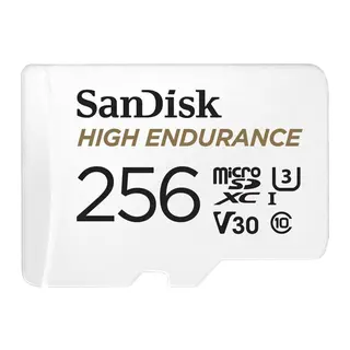 256GB HIGH ENDURANCE MICROSD 100MB/S SDSQQNR-256G-GN6IA