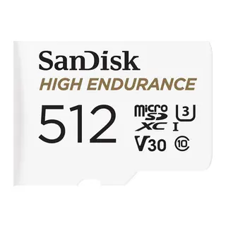 512GB HIGH ENDURANCE MICROSD 100MB/S SDSQQNR-512G-GN6IA