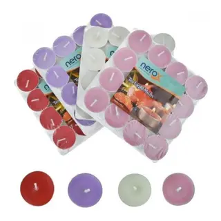 16'li Kırmızı Tea Light Mum