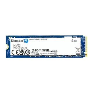 4 TB KINGSTON NV3 M.2 NVME PCIE GEN4 6000/4000MBS SNV3S/4000G