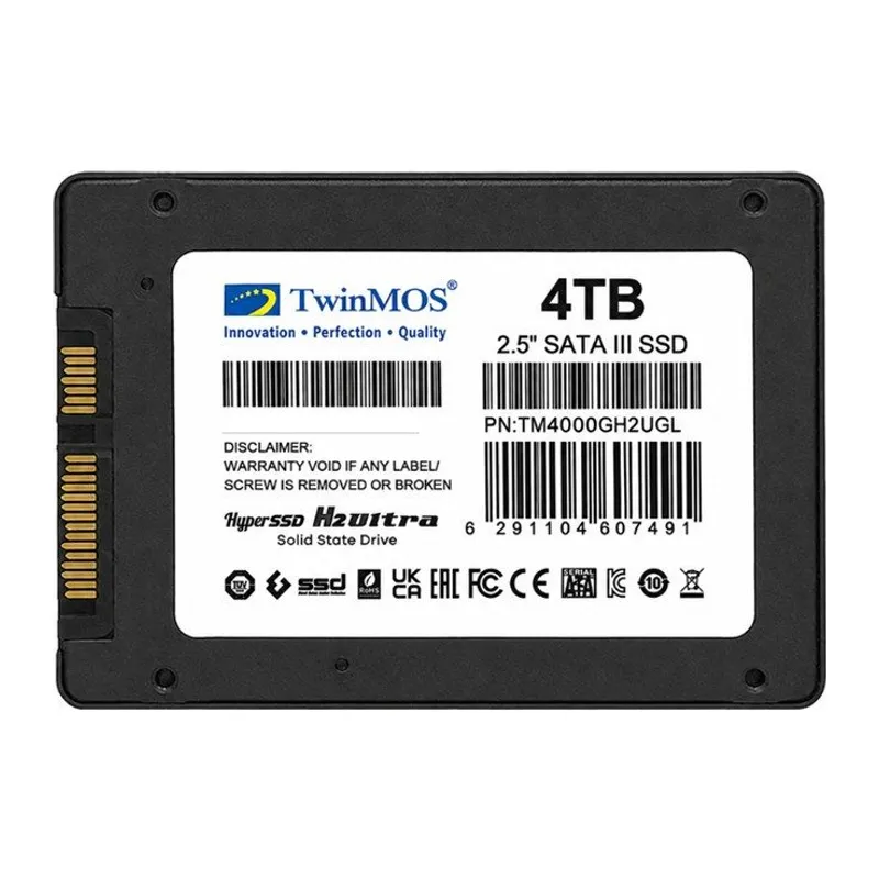 4 TB TWINMOS 2.5 SATA3 580/550 3DNAND GREY TM4000GH2UGL