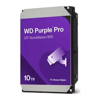 10 TB WD 3.5 PURPLE PRO SATA3 7200RPM 512MB 7/24 GUVENLIK WD102PURP (3 YIL RESMI DIST GARANTILI)