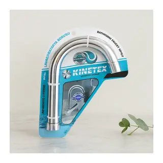 Lavabo Batarya Borusu (Krom Kaplama, Süzgeçli Uç)