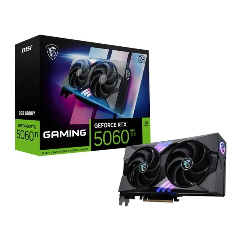 MSI GEFORCE RTX5060TI 8G GAMING OC 8GB GDDR7 128BIT 1XHDMI 3XDP EKRAN KARTI
