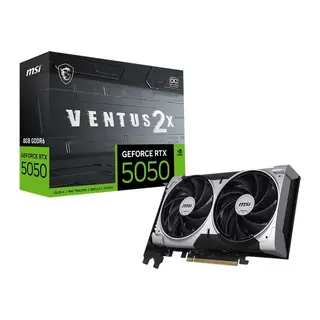 MSI GEFORCE RTX5050 8G VENTUS 2X OC 8GB GDDR6 128BIT 1XHDMI 3XDP EKRAN KARTI