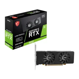 MSI GEFORCE RTX3050 LP E 6G OC 6GB GDDR6 96BIT 1XDP 2XDP EKRAN KARTI