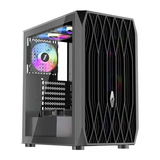 1ST PLAYER ARIYA AY7 SİYAH 650W 80+ ARGB 4X12CM FAN TEMPERLİ CAM MESH USB 3.0 ATX KASA