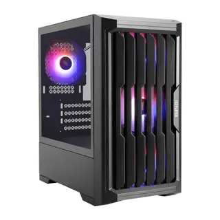 1ST PLAYER BULLET HUNTER H2 400W 4X12CM RAINBOW FAN TEMPERLİ CAM USB 3.0 M-ATX KASA