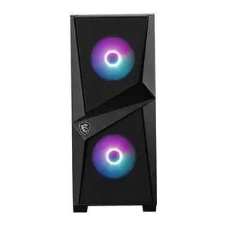MAG FORGE 100R TEMPERLI CAM ARGB PSU YOK 2X120MM 1X120MM GAMING ATX KASA SİYAH