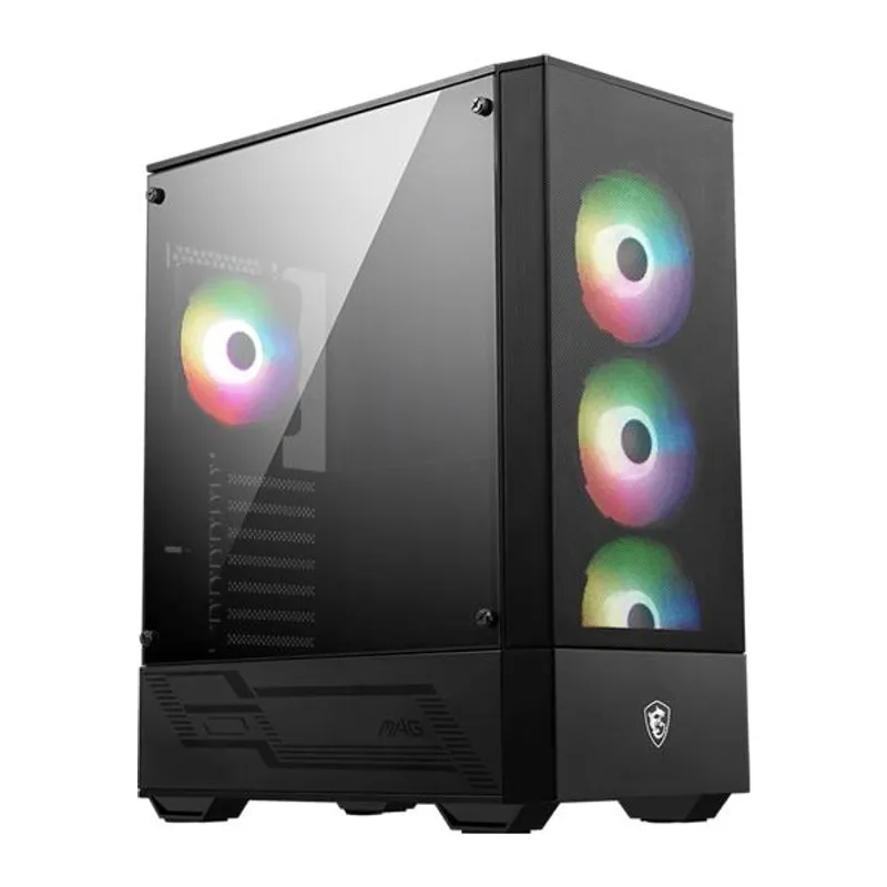 MAG FORGE 112R TEMPERLI CAM 3X120MM 1X120MM ARGB FAN PSU YOK ATX GAMING KASA