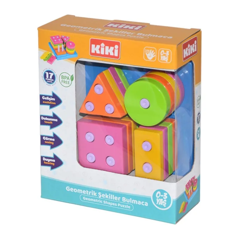 AE-1410 KİKİ GEOMETRİK ŞEKİLLER BULMACA